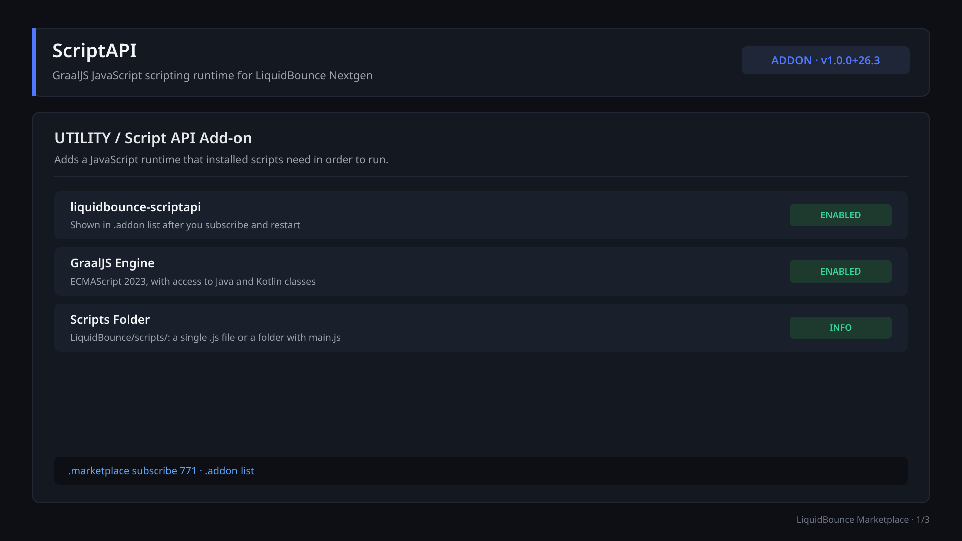 Screenshot 1 of ScriptAPI